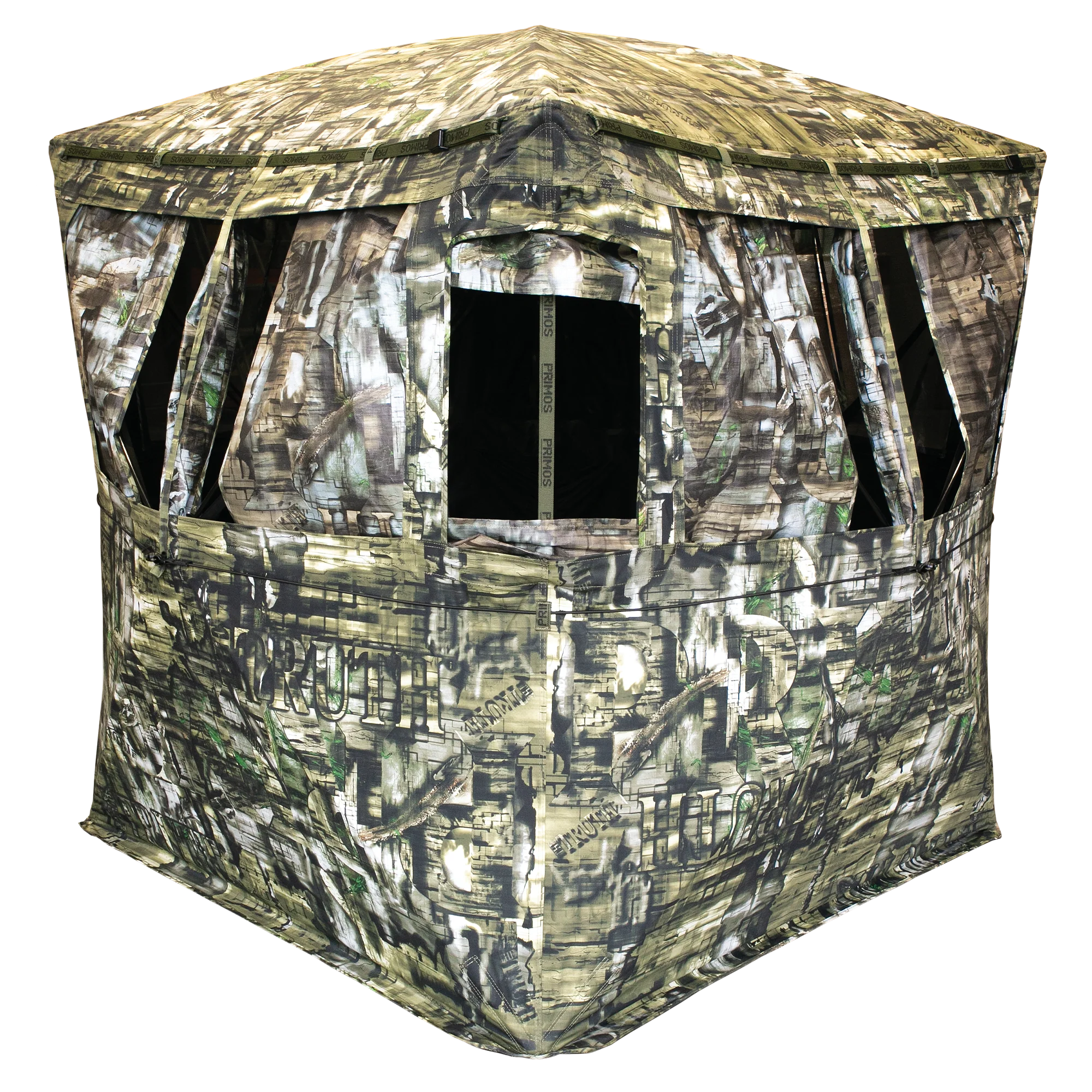 Double Bull Raised Hunting Ground Blind