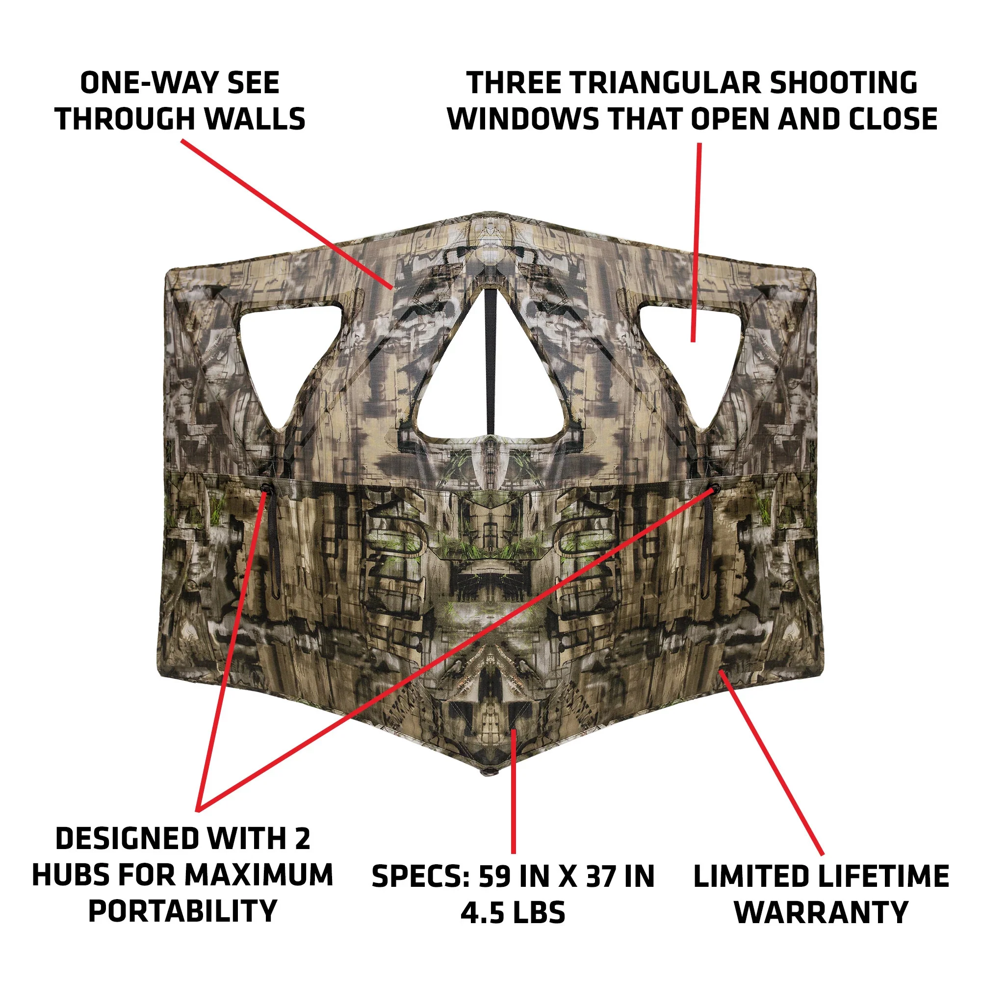 Double Bull SurroundView Stakeout Hunting Blind - Image 4