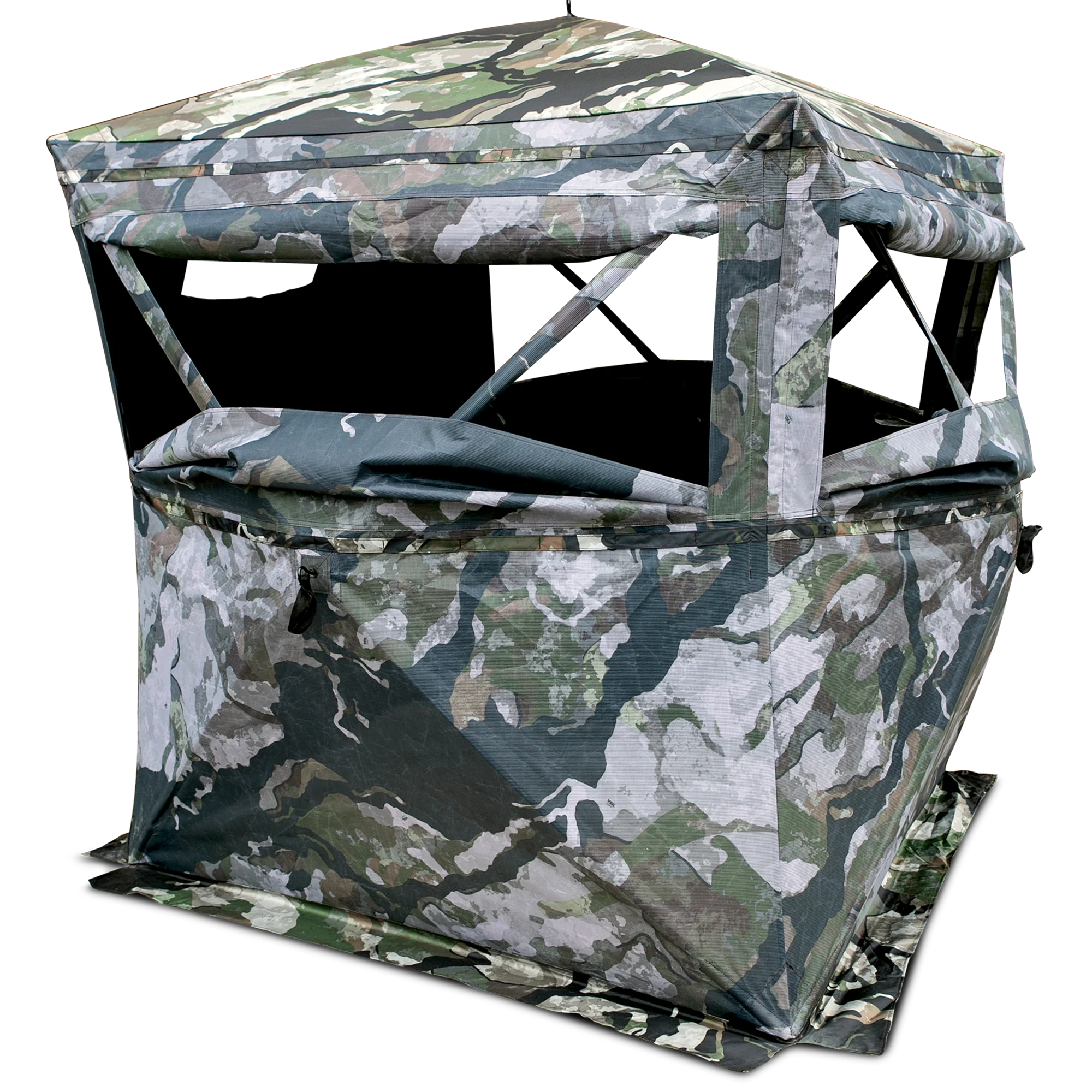 Full Frontal One-Way See-Through Hunting Blind