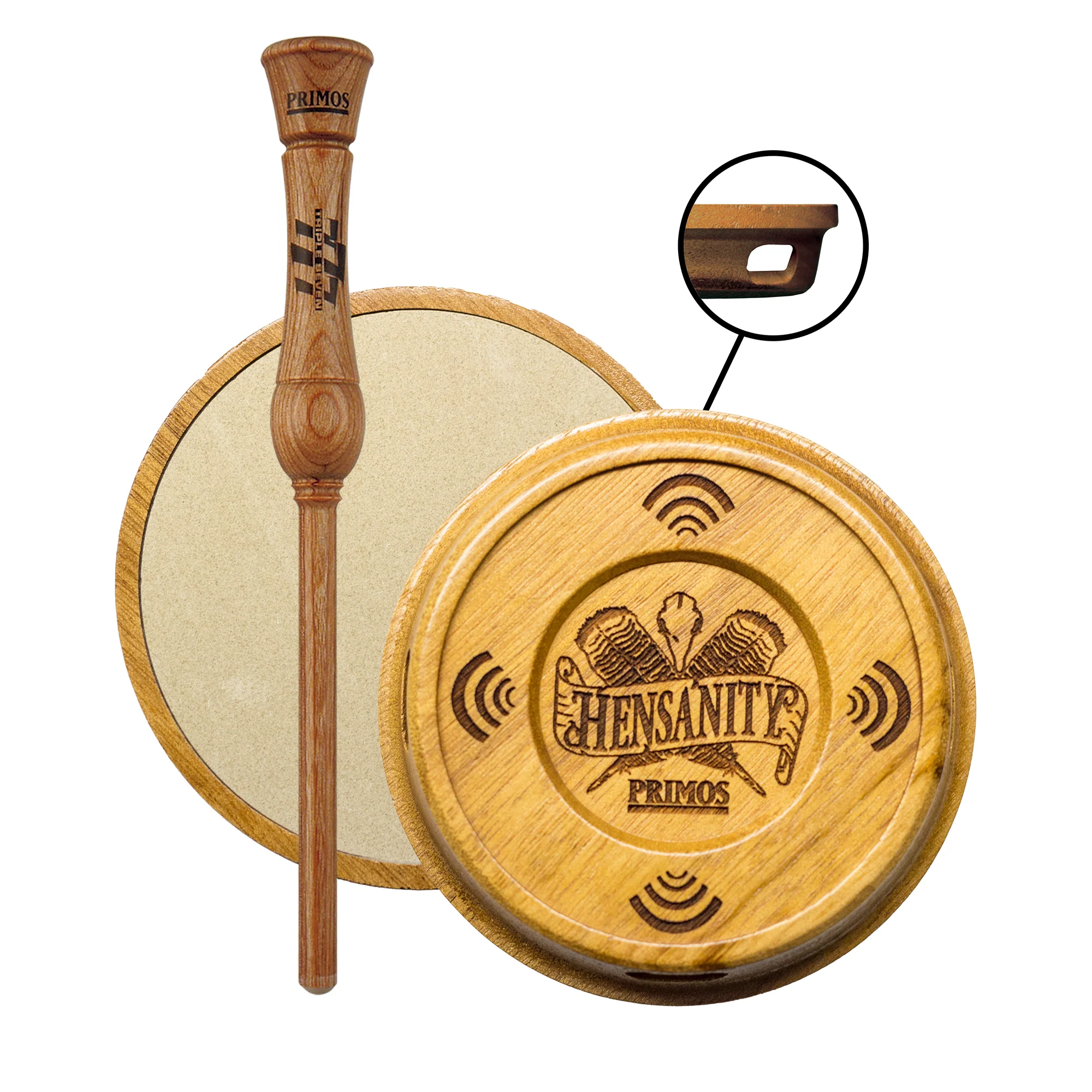 Hensanity Pot Call with Frictionite Turkey Call - Image 3