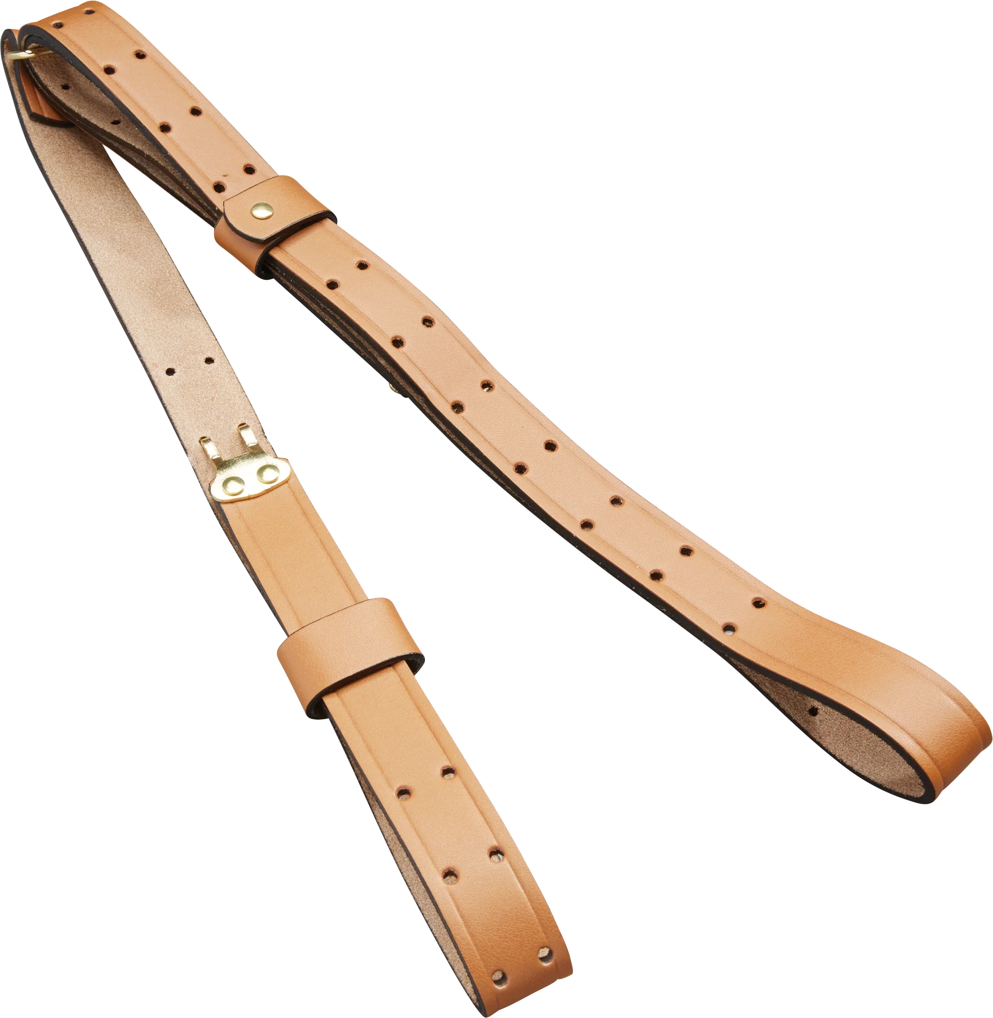 Leather Military Sling and Carry Strap