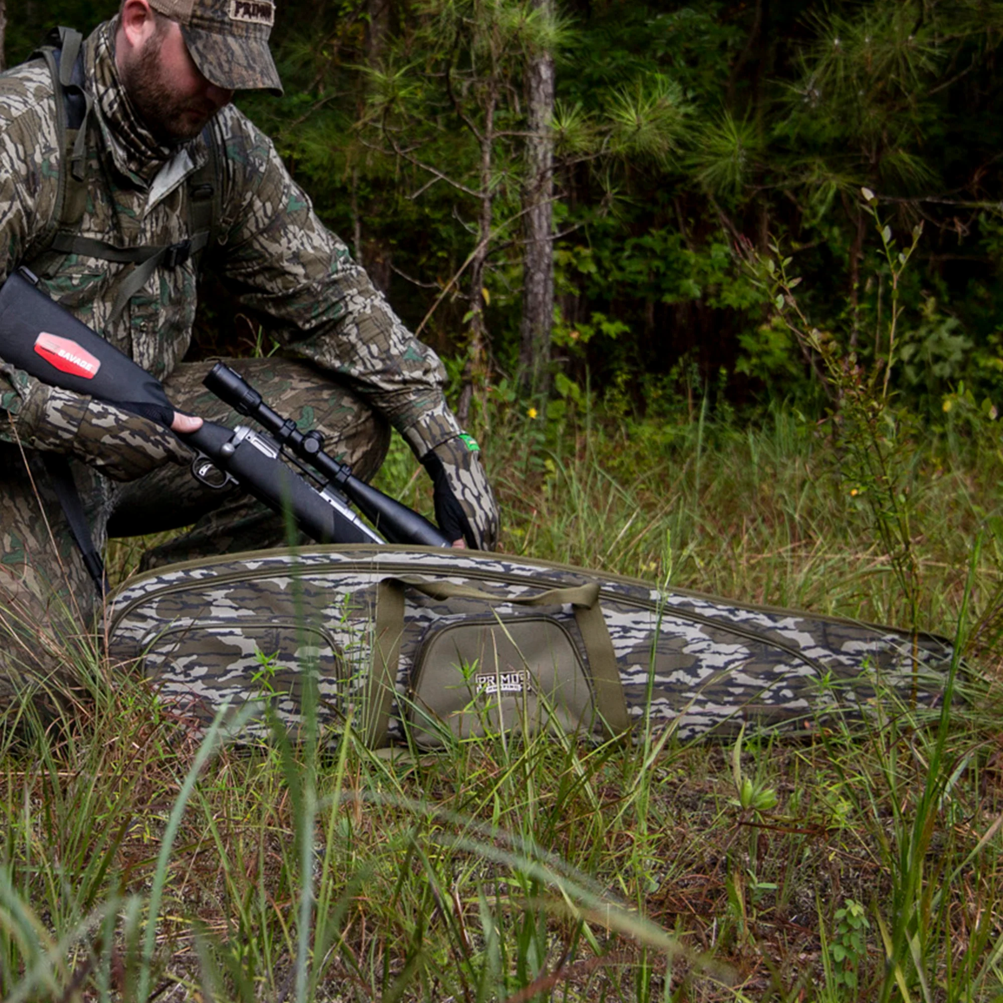 Mossy Oak Bottomland Scoped Rifle Case - Image 4