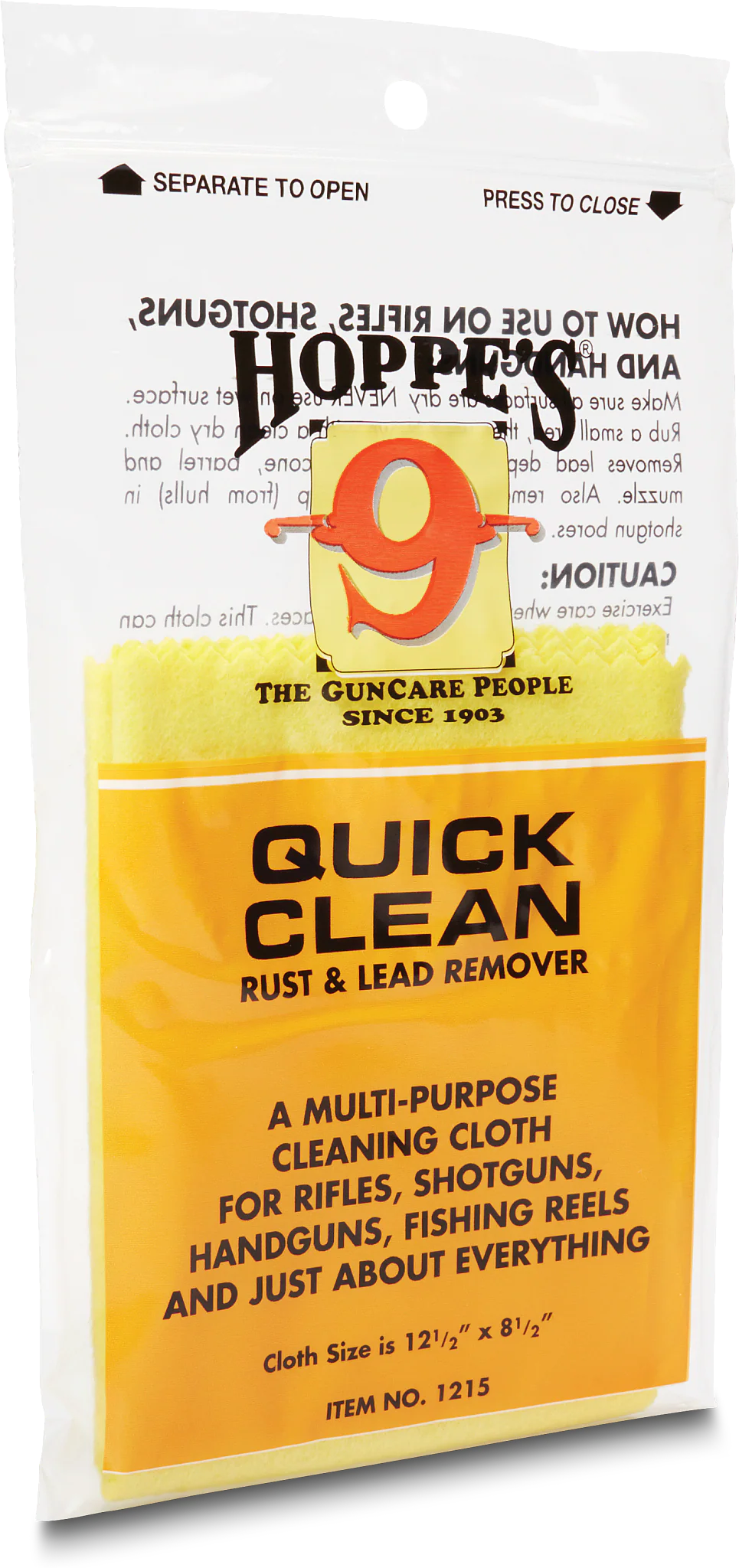 Quick Clean Rust & Lead Remover Cloth
