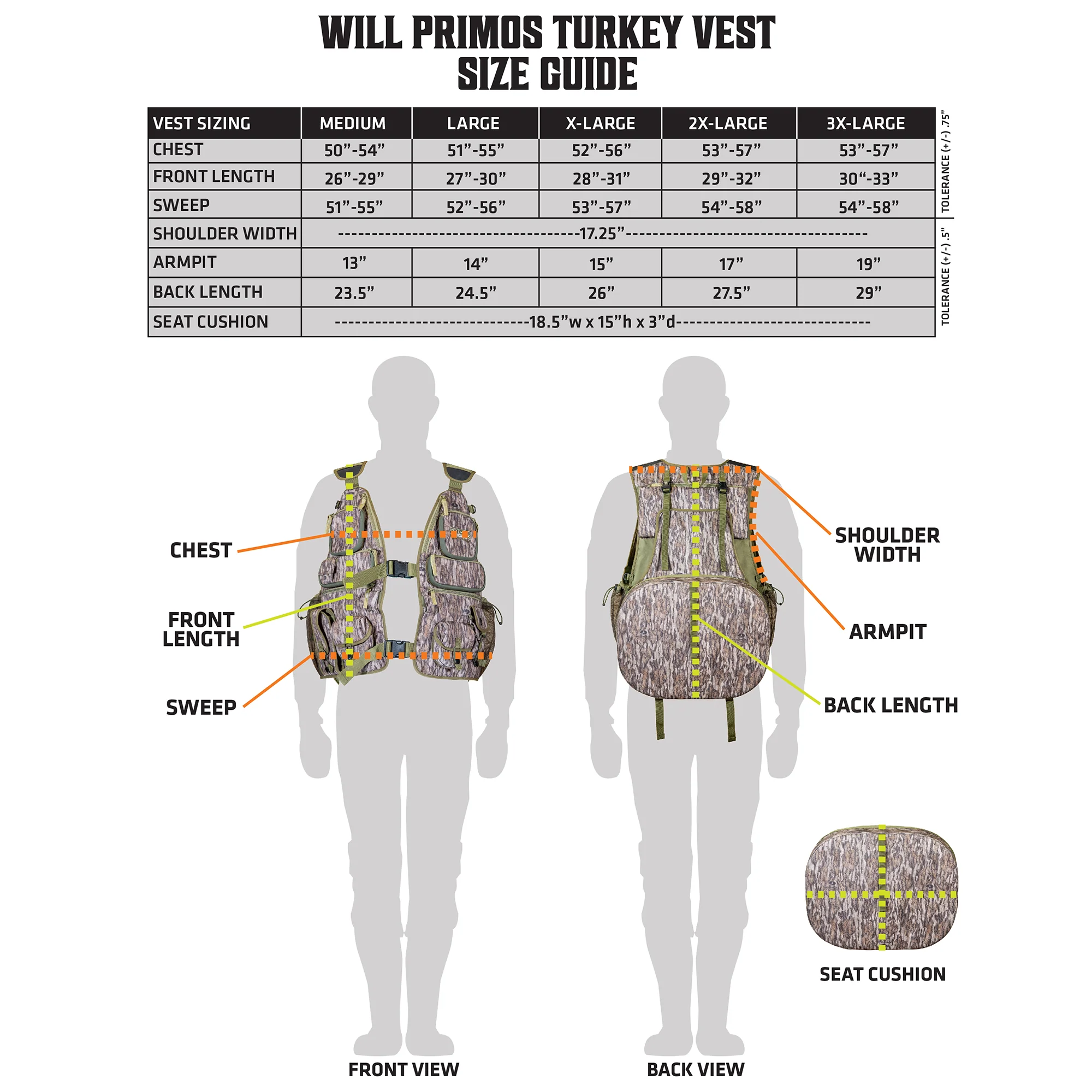 Will Primos Turkey Vest - Image 16